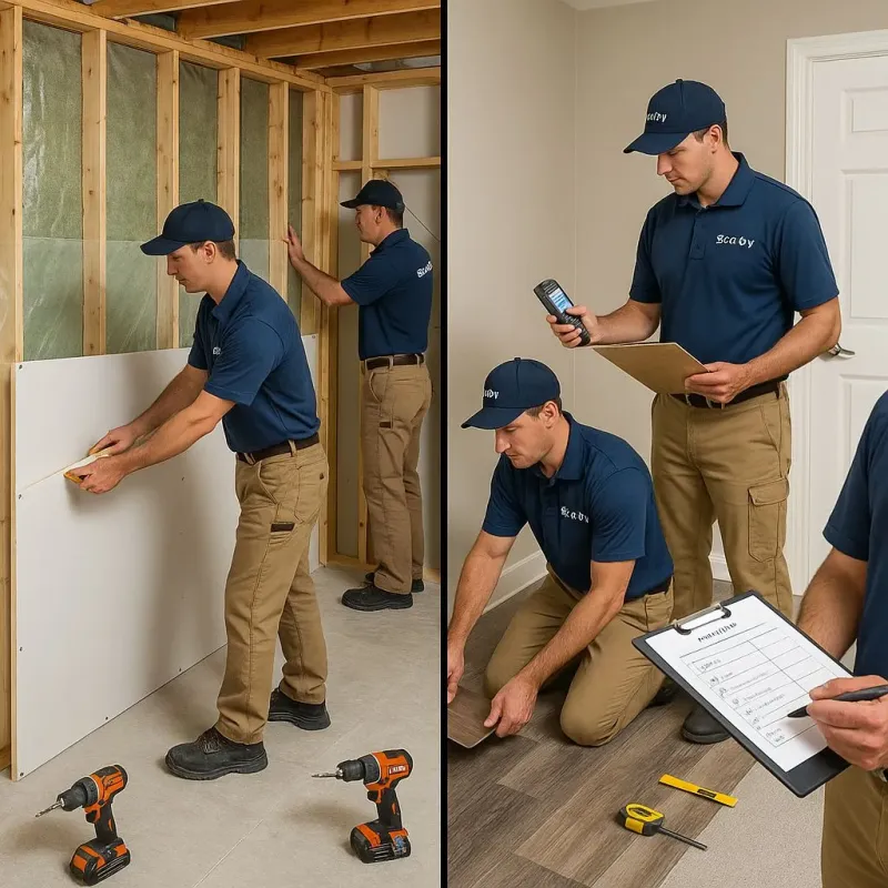 Repairs and Reconstruction process in Clinton County, MI