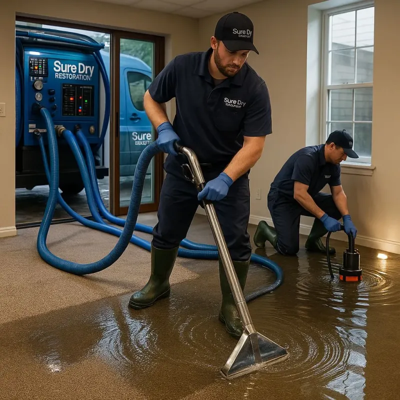 Water Extraction and Removal process in Clinton County, MI